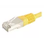 EXERTIS CONNECT Cat.6a F/UTP -verkkokaapeli, 1 m, keltainen, 10 Gbps 859563