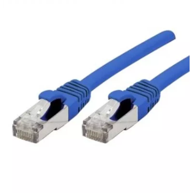 EXERTIS CONNECT Cat 6A S/FTP -verkkokaapeli, 10 m, sininen 858458