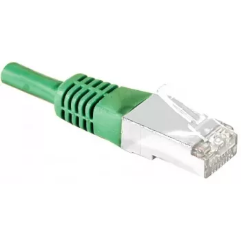 EXERTIS CONNECT S/FTP Cat.6 -verkkokaapeli, PiMF, vihreä, 5,0 m 856884