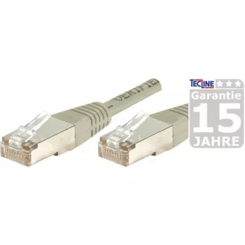 EXERTIS CONNECT CAT.6a F/UTP -verkkokaapeli, 25 m, harmaa, 10 Gbps 859512