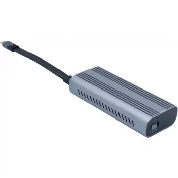 EXERTIS CONNECT M.2 SSD-kotelo, USB4/Thunderbolt 4 40Gbps Type-C, M.2 NVMe/PCIe SSD:lle 924640