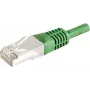 EXERTIS CONNECT Cat.6a F/UTP -verkkokaapeli, 0,15 m, vihreä, 10 Gbps 859545