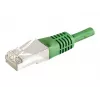 EXERTIS CONNECT Cat.6a F/UTP -verkkokaapeli, 0,15 m, vihreä, 10 Gbps 859545