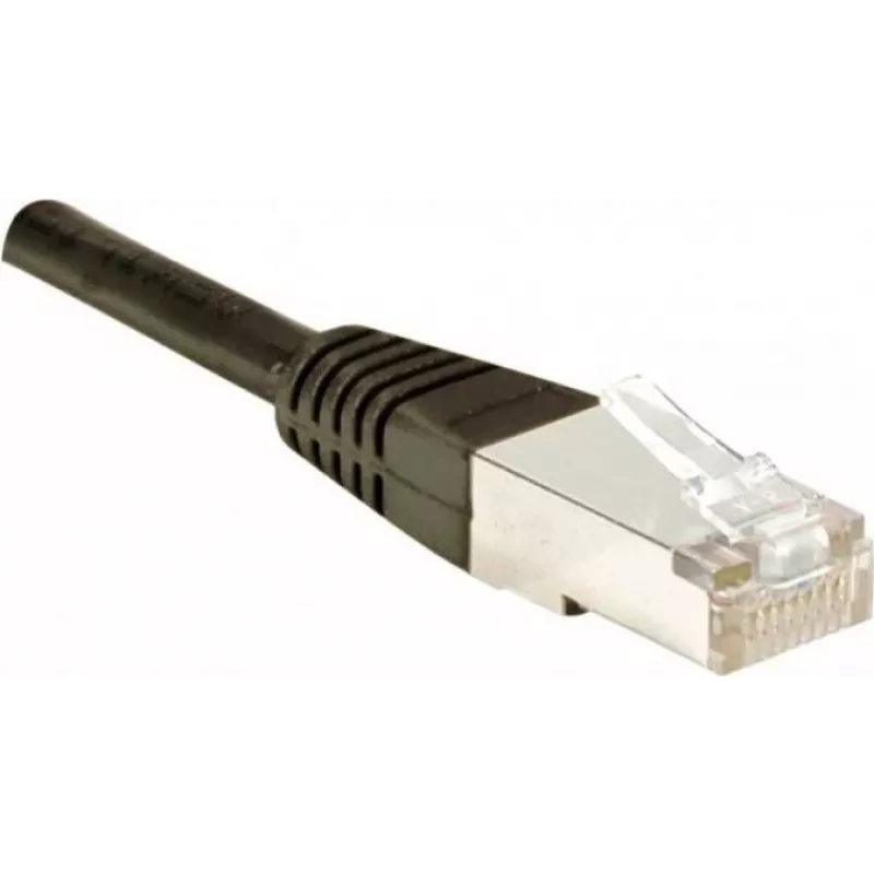 Exertis Connect 857110 Cat5e F/UTP verkkokaapeli, 0,15 m, musta