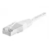 EXERTIS CONNECT Cat.6a F/UTP -verkkokaapeli, valkoinen, 20 m, 10 Gbps, Slim Snagless Boot 859586