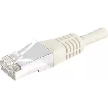 EXERTIS CONNECT 857700 Cat.6A S/FTP -kytkentäkaapeli, 0,5 m, harmaa, ohut suojus