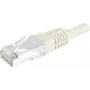 EXERTIS CONNECT 857700 Cat.6A S/FTP -kytkentäkaapeli, 0,5 m, harmaa, ohut suojus