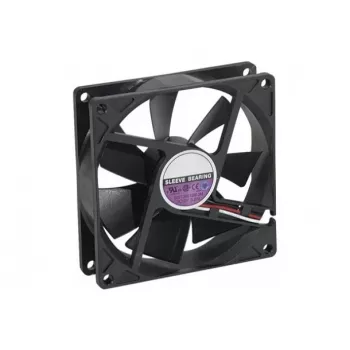 EXERTIS CONNECT 92 mm aksiaalituuletin liukulaakeri 12V DC 2500 kierr./min 60 m³/h musta 910170