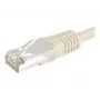 EXERTIS CONNECT CAT.6a F/UTP -patchkaapeli, harmaa, 7,5 m, 10 Gbps, Slim Boot 859508