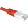 EXERTIS CONNECT Cat.6A S/FTP -patchkaapeli, punainen, 1,5 m 858303