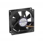 Exertis Connect Evercool 80 mm kotelotuuletin – liukulaakeri, 2000 kierr./min, 26,5 CFM, musta 910184