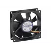 Exertis Connect Evercool 80 mm kotelotuuletin – liukulaakeri, 2000 kierr./min, 26,5 CFM, musta 910184