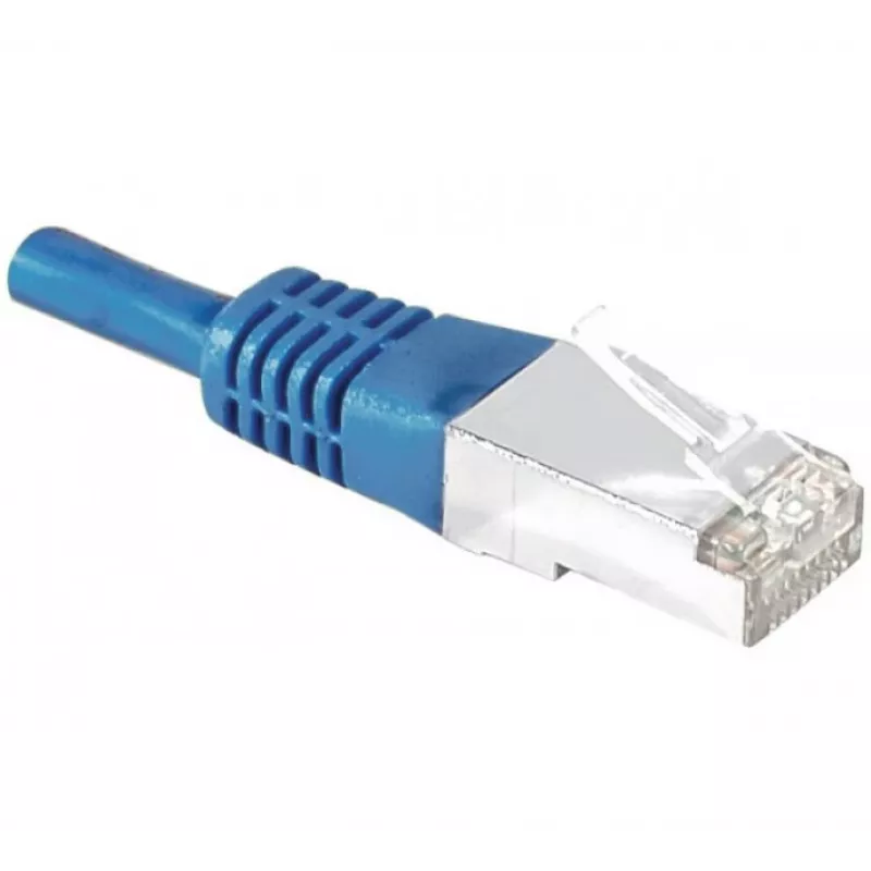 EXERTIS CONNECT Cat.6A S/FTP -patchkaapeli, 1 m, sininen 858316