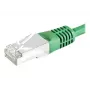 EXERTIS CONNECT Cat.6a F/UTP -patchkaapeli, 1,5 m, vihreä, 10 Gbps 859549