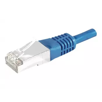 EXERTIS CONNECT Cat.6A S/FTP -patchkaapeli, 5 m, sininen, Slim Bend Protection 858320