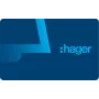 Hager RTH310X RFID-kulkukortti ODT 2.0 -ulkoasemalle