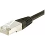 EXERTIS CONNECT Cat6 S/FTP -patchkaapeli, 0,15 m, musta 856816