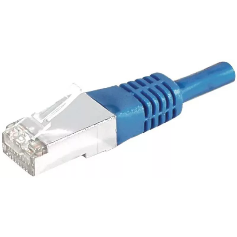 EXERTIS CONNECT Cat.6A S/FTP -patchkaapeli, 7,5 m, sininen 858321