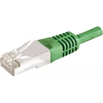 EXERTIS CONNECT 859553 Cat.6a F/UTP -kytkentäkaapeli, 7,5 m, vihreä, 10 Gbps, ohut suojus
