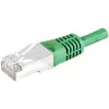 EXERTIS CONNECT Cat.6A S/FTP -patchkaapeli, 0,5 m, vihreä 858345