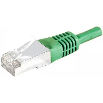 EXERTIS CONNECT Cat.6A S/FTP -patchkaapeli, 0,5 m, vihreä 858345