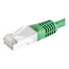 EXERTIS CONNECT Cat.6A S/FTP -patchkaapeli, 0,5 m, vihreä 858345