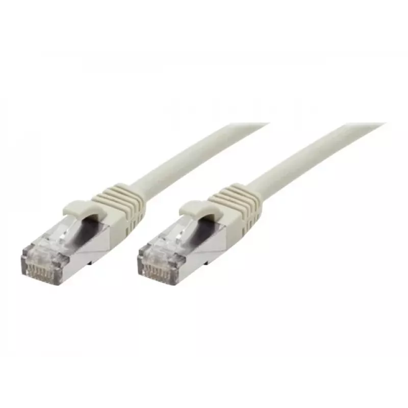 EXERTIS CONNECT Cat 6A S/FTP -verkkokaapeli, 7,5 m, harmaa 858409