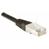 EXERTIS CONNECT Cat.6 S/FTP -verkkokaapeli, PiMF, musta, 3 m 856879