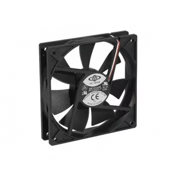 EXERTIS CONNECT 120 mm kotelotuuletin liukulaakerilla, 1200 kierr./min, 44,7 CFM, 23 dBA, 3-pin Molex-adapterilla 910180
