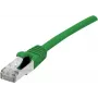EXERTIS CONNECT 858438 Cat 6A S/FTP -kytkentäkaapeli, 2 m, vihreä, ohut suojus