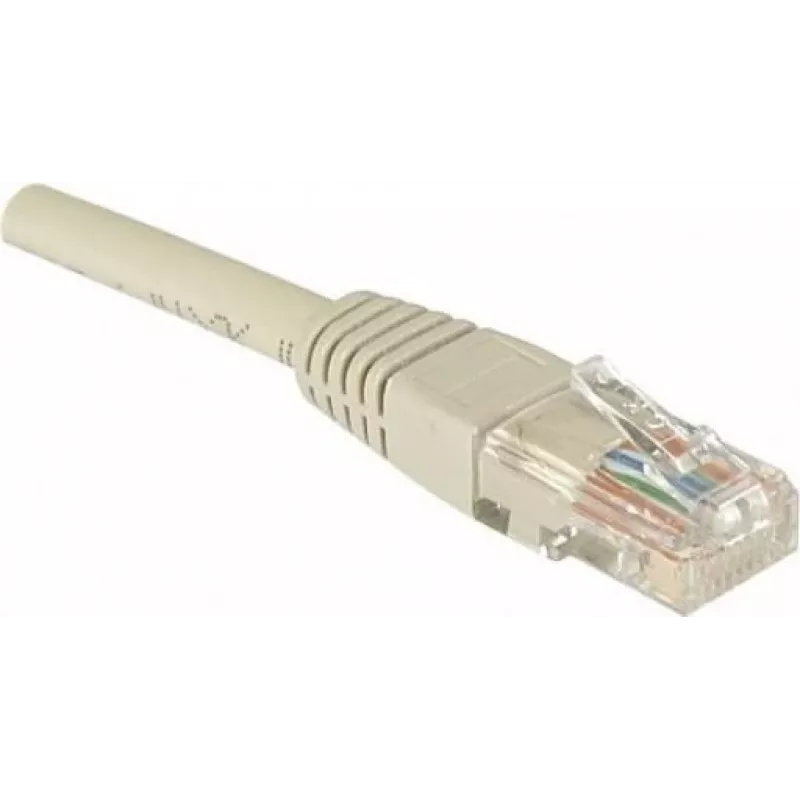 Exertis Connect Cat5e U/UTP RJ-45 -verkkokaapeli, 0,5 m, harmaa 857200