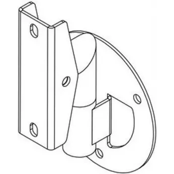 NEXO VNI-WB02 seinäteline kaiuttimelle, 15 kg max. kuormitus, musta
