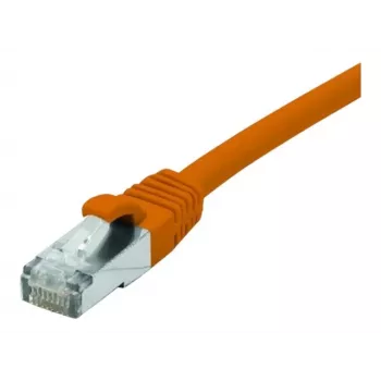 EXERTIS CONNECT Cat 6A S/FTP verkkokaapeli, 0,5 m, oranssi 858531