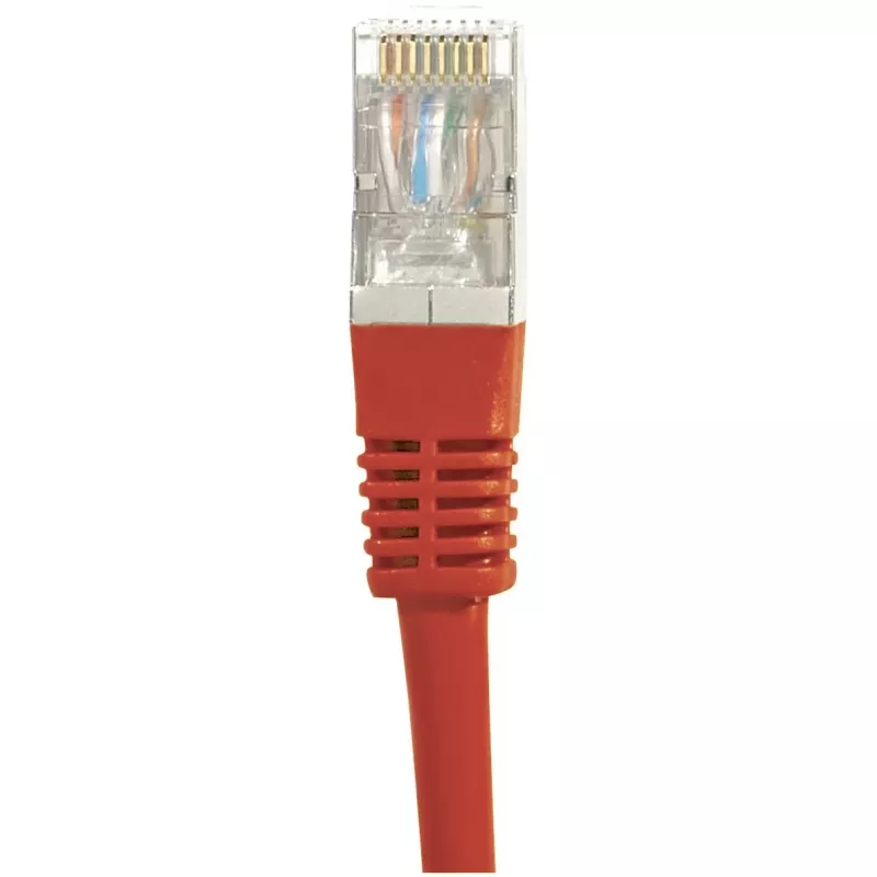 EXERTIS CONNECT S/FTP CAT.6A verkkokaapeli, 25 m, punainen 858311