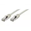 Exertis Connect CAT 6a S/FTP patch-kaapeli, RJ45-RJ45, 10 m, harmaa 858410