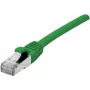Exertis Connect 858436 Cat6a S/FTP verkkopatch-kaapeli, 1 m, vihreä
