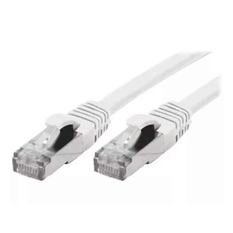 EXERTIS CONNECT Cat 6A S/FTP -verkkokaapeli, 5 m, valkoinen 858504