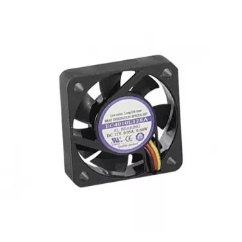 Exertis Connect 40 mm kotelotuuletin – kestävä liukulaakeri, 3-pin, 2500 RPM, 19 dBA, musta 910181