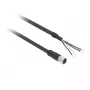 TMSS GERMANY Telemechanique Sensors M12-liitin suora PUR-kaapeli 5 m 4-napainen XZCP1141L5