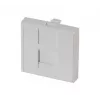 EXERTIS CONNECT Dexlan keskilevy-insertti 45 x 45 mm 1 Keystone-moduulille, signaalivalkoinen RAL 9003 (911722)