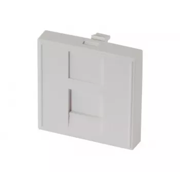EXERTIS CONNECT Dexlan keskilevy-insertti 45 x 45 mm 1 Keystone-moduulille, signaalivalkoinen RAL 9003 (911722)