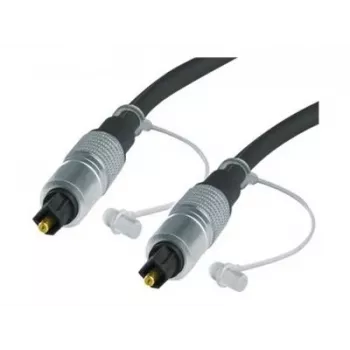 EXERTIS CONNECT ammattimainen digitaalinen optinen audiokaapeli, Toslink-liitin Toslink-liittimeen, 2,0 m, musta 987998