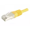 EXERTIS CONNECT Cat.6a F/UTP patchkaapeli, 20 m, keltainen, 10 Gbps, Slim Snagless Boot 859571