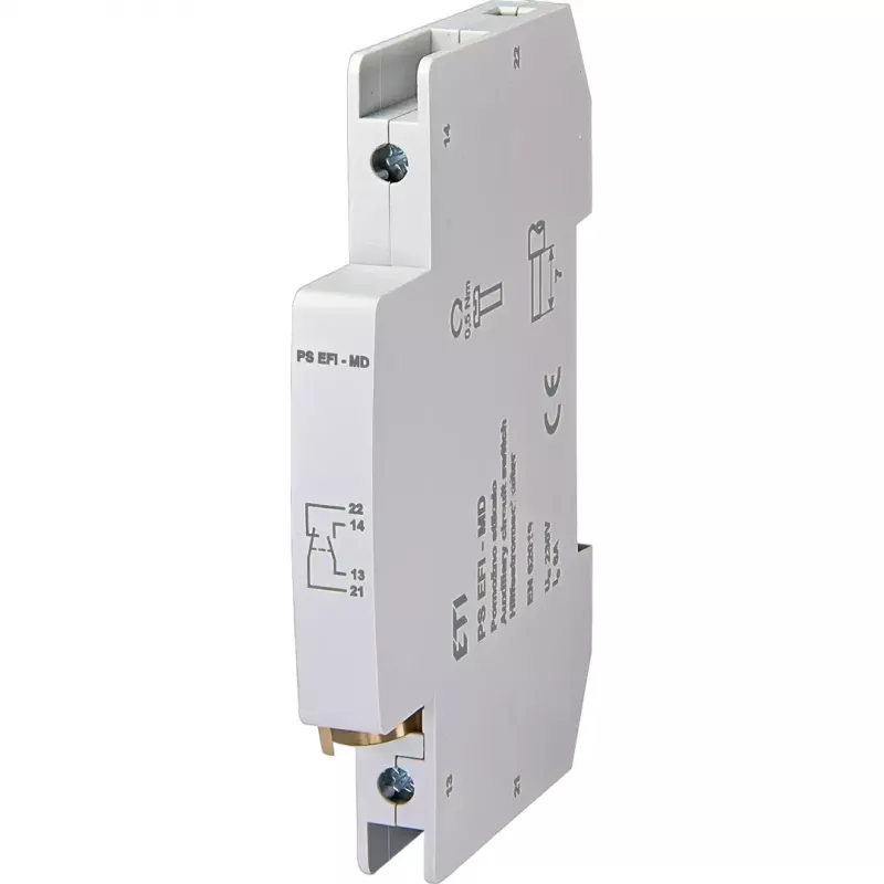ETI 002069001 apukytkin PS EFI-MD, 1 NO + 1 NC, 230 V AC, 6 A, 50/60 Hz