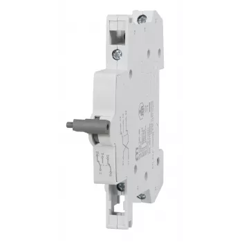 ETI 002159500 apukosketin PS KZS-2M/4M, 1NO+1NC, 250V AC/24V DC, 3A/1A, 0,5 moduulia