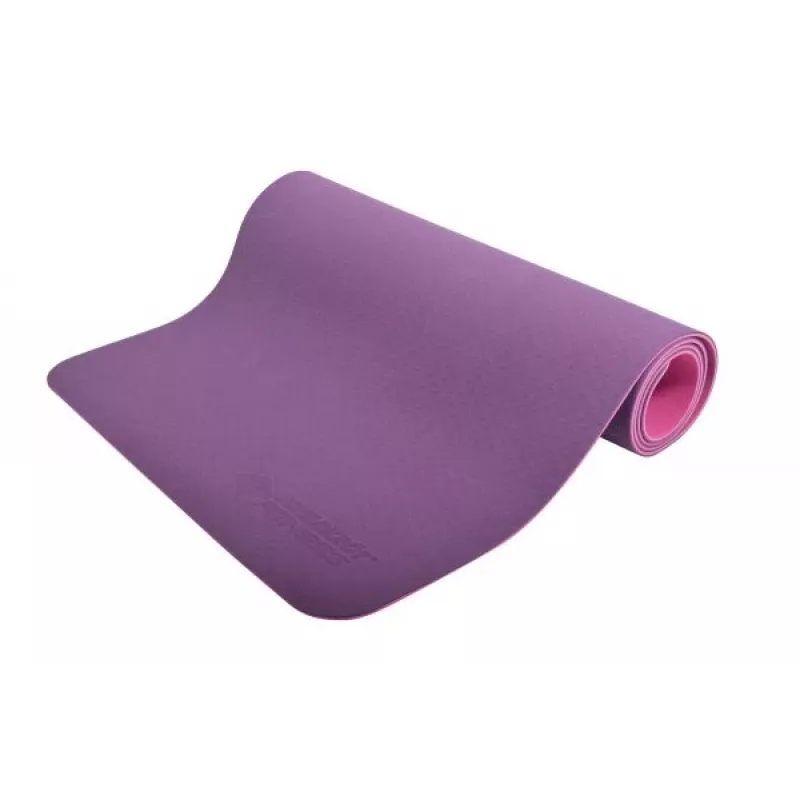 SCHILDKROT Bicolor joogamatto, 4 mm, violetti/vaaleanpunainen, PVC-vapaa, liukumaton, 1830 x 610 mm 960269
