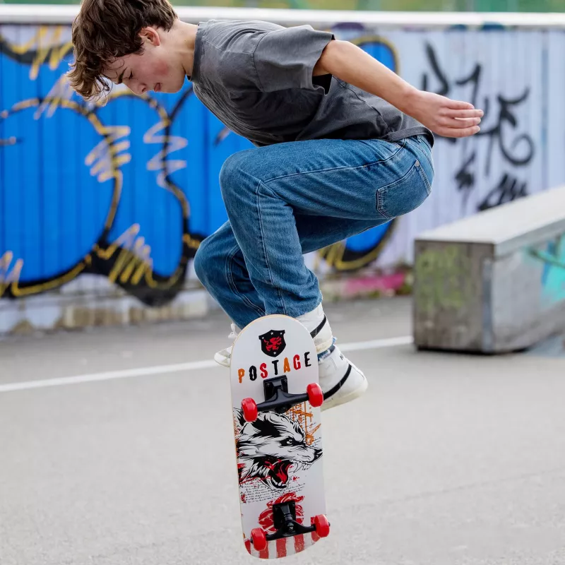 SCHILDKRÖT Skateboard Grinder 31 tuuman Wolf Deck Complete Skateboard 510682