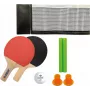 DONIC SCHILDKRÖT mini-pöytätennissarja – 2 FSC-mailaa (140 x 90 mm), pallo, verkko 788460