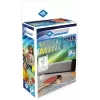 DONIC SCHILDKRÖT mini-pöytätennissarja – 2 FSC-mailaa (140 x 90 mm), pallo, verkko 788460