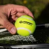 SCHILDKROT tennispallot, 3 kpl:n sarja, keltainen, sopiva kimmoisuus harrastajapelaajalle (970048)